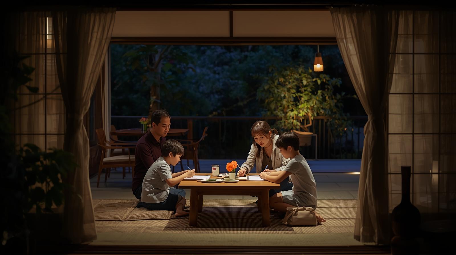 這趟南投埔里民宿之旅，讓我們一家人慢慢走在同一個節奏上